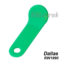 Brelok zbliżeniowy 102 - zielony - Dallas - RW1990
